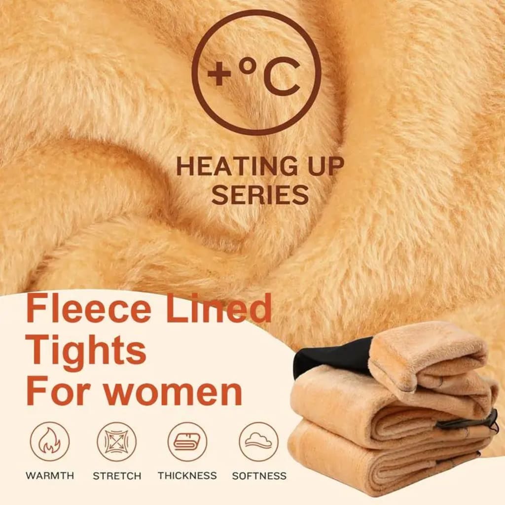 Curvenest Cozy Sheer Thermal Tights