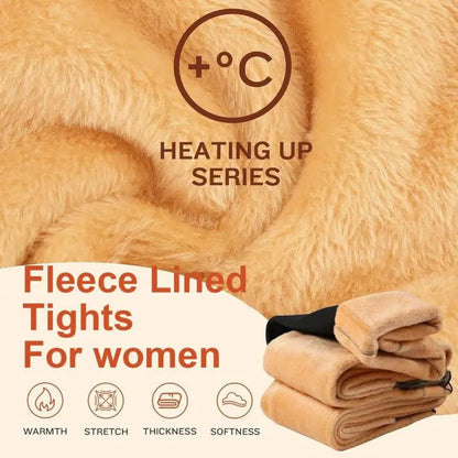 Curvenest Cozy Sheer Thermal Tights