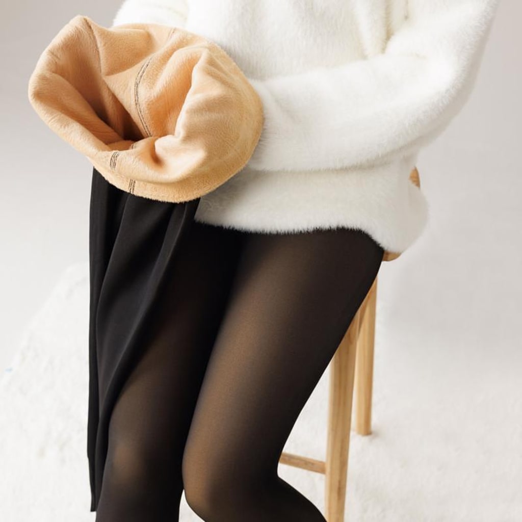 Curvenest Cozy Sheer Thermal Tights